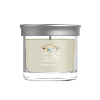Yankee Candle Vanilla Flurries, Mała Świeca Sojowa z Jednym Knotem, 122g