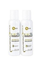 Encanto do Brasil Nanox Batan Oil Zestaw do Keratynowego Prostowania Włosów, 2x 100ml