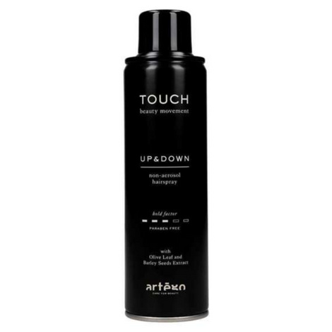 Artego Touch Up&Down Non-areosol Hairspray Lakier Średnio Utrwalający w Sprayu Bez Aerozolu 400ml
