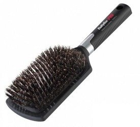 BaByliss PRO Anti Static Boar Płaska Pneumatyczna Szczotka do Rozczesywania Włosów z Włosiem z Dzika BABBB1E