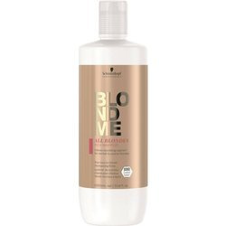 Schwarzkopf BlondMe Bond Rich Shampoo All Blondes - Bogaty Szampon Nawilżający i Wzmacniający Wiązania, 1000ml