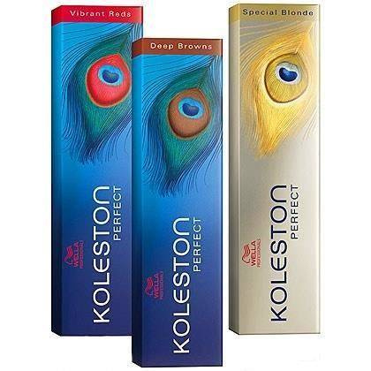 Wella Koleston Perfect, Zestaw Farba do Włosów, Woda Utleniona, 60ml, 130ml