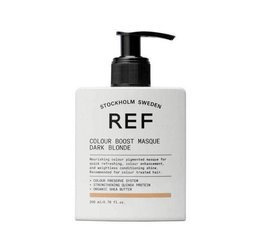 REF Colour Boost Masque Dark Blonde Organiczna Maska Odświeżająca Kolor Włosów Ciemny Blond 200ml