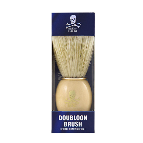 Bluebeards Revenge Doubloon Brush Drewniany Pędzel do Golenia z Syntetycznym Włosiem