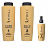 RAYWELL Botox HairGold to Profesjonalny Zestaw, Zabieg Regenerujący Włosy Botoks, 2x 1000ml, 150ml