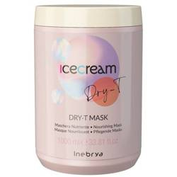 Inebrya Dry-T Mask, Maska Nawilżająca do Włosów Suchych, 1000ml
