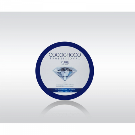 CocoChoco Keratyna Pure do keratynowego prostowania włosów, 100ml + Szampon Oczyszczający 50ml