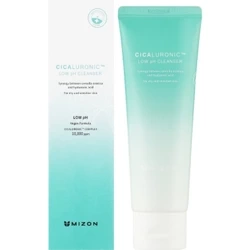 Mizon Cicaluronic Low Ph Cleansing Foam, Nawilżająco-kojąca Pianka do Mycia Twarzy z Kwasem Hialuronowym, 120ml