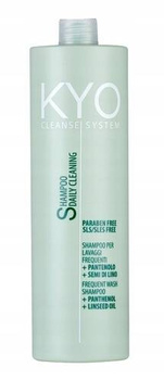 KYO Frequent Shampoo, Szampon Oczyszczający z Pantenolem, Nawilża i Regeneruje Włosy, 1000ml