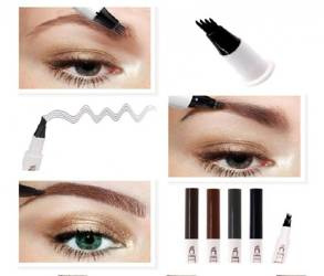 Drxiner Microblading Pisak do Makijażu Brwi - Kasztanowy