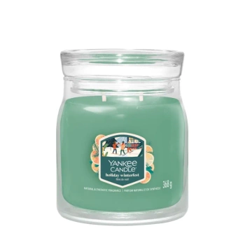 Yankee Candle Holiday Winterfest, Średnia Świeca Sojowa z Dwoma Knotami, 368g
