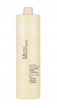 KYO Restructuring Mask, Maska Regenerująca Zniszczone Włosy z Keratyną i Kolagenem, 500ml