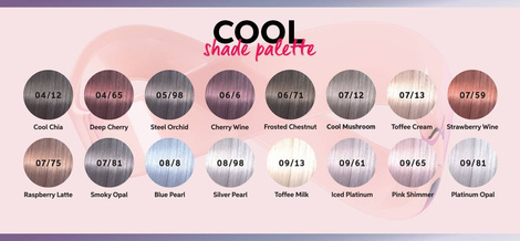 Wella Shinefinity Zero Lift Glaz Krem Koloryzujący Półtrwały, Cała Paleta, Różne Kolory, 60ml