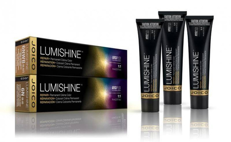 Joico Lumishine, Zestaw Farba do Włosów, Woda Utleniona, 2x 74ml