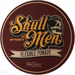 Skull Men Flexible Pomade, Elastyczna Pomada Do Stylizacji Włosów 100ml