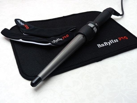 BaByliss PRO Cone-Shaped Curling Iron, Lokówka Stożkowa Tytanowo-Turmalinowa 25-13 mm BAB2280TTE