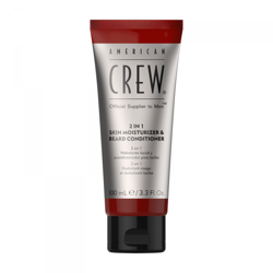 American Crew 2-in-1 Skin Moisturizer Beard Conditioner - Odżywczy krem do twarzy i brody, 100ml