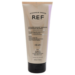 REF Colour Boost Masque Platinum Blonde Organiczna Maska Odświeżająca Kolor Włosów Platynowy Blond 200ml