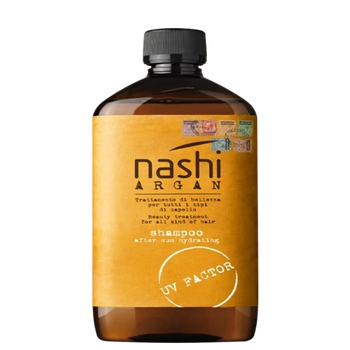 Nashi Argan After Sun Shampoo, Nawilżający Szampon z Olejem Arganowym po Słońcu, 500ml
