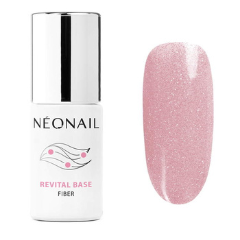 NeoNail Baza hybrydowa Revital Base Fiber Blinking Cover Pink 7,2 ml 12313-7