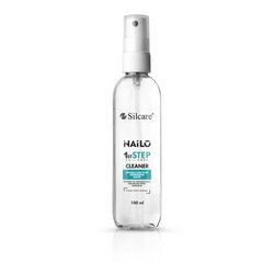 Silcare Nailo 1st Step Cleaner - Preparat do Odtłuszczania Naturalnej Płytki Paznokcia, Spray 100ml