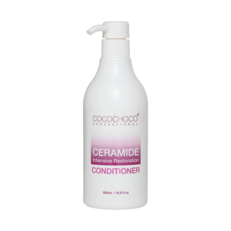 Cocochoco Ceramide Intensive Restoration - Organiczna Odżywka Odbudowująca z Ceramidami do Włosów Zniszczonych, 500ml
