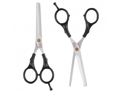 Poniks Zestaw Fryzjerski Relax Nożyczki 6" + Degażówki 6" + Grzebień + Etui