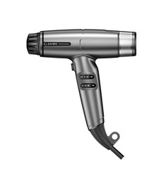 Ga.Ma Italy IQ Perfetto Lite MAX Grey - Lekka Suszarka do Włosów z Jonizacją, Szara