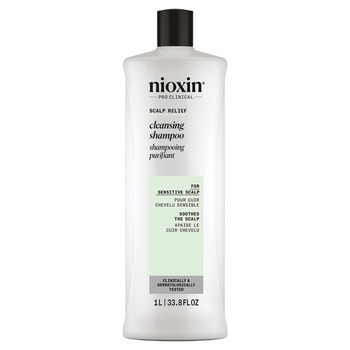 Nioxin Scalp Relief Cleanser Szampon Oczyszczający i Łagodzący Skórę Głowy, 1000ml