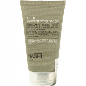 Nashi Style Glue, Hydrating Strong Hold, Nawilżający Żel do Włosów, Mocne Utrwalenie i Naturalny Połysk, 150ml