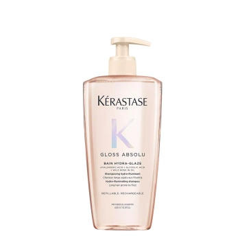 Kerastase Gloss Absolu Hydra Glaze, Szampon Nawilżająco-nabłyszczający do Włosów, 500ml