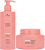 Schwarzkopf Fibre Clinix Fortify Zestaw Szampon i Maska Wzmacniająca Włosy, 300ml, 250ml