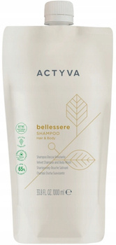 Kemon Actyva Bellessere Shampoo Refil Aksamitny Szampon do Włosów i Ciała 1000ml