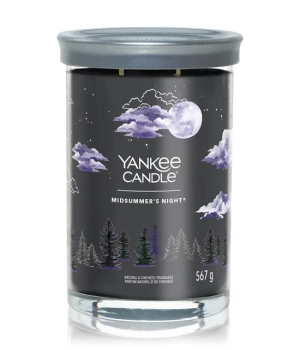 Yankee Candle Signature Large Tumbler Midsummers Night, Duża Świeca Sojowa z Dwoma Knotami, 567g