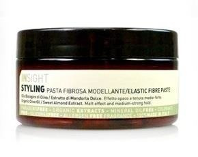 Insight Styling Elastic Fibre Paste Pasta Włóknista O Średniej Sile Utrwalenia z Organicznymi Ekstraktami z Migdałów i Oliwy z Oliwek 90ml