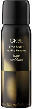 Oribe Free Styler Working Hairspray, Suchy i elastyczny lakier z olejkiem z bawełny i rzodkwią, 75ml