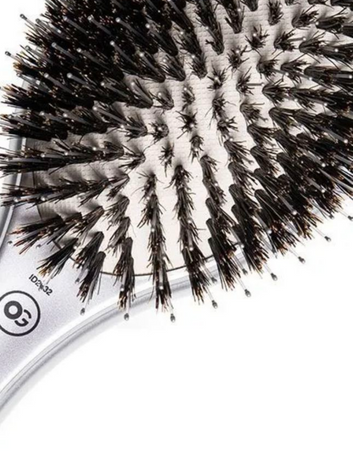 Olivia Garden Expert Care Oval Boar Brush&Nylon + Ion 100% Ceramic, Szczotka z Włosów z Dzika z Jonizacją