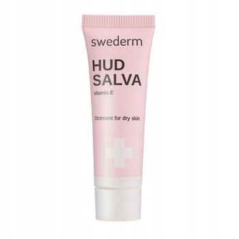 Swederm HudSalva Vitamin E, Maść Silnie Regenerująca i Natłuszczająca do Dłoni, 8ml