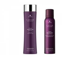 Alterna Caviar Clinical Daily Pianka i Szampon Wzmacniający i Zagęszczający Włosy 145g 250ml