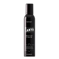 Kemon Hair Manya Build Foam, Ekastra Mocna Pianka do Modelowania Włosów, Dodaje Objętości, 250ml