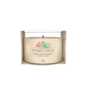 Yankee Candle Christmas Cookie, Mini Świeca Sojowa, Świąteczne Ciasteczka, 37g
