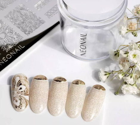 Neonail Stamping Gel White Żel do Zdobień Biały 4ml 8592