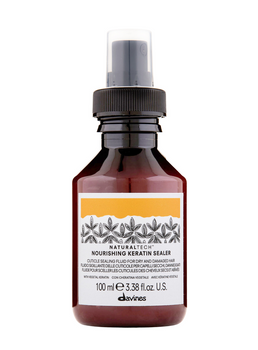 Davines Naturaltech Nourishing Keratin Sealer - Nawilżający i ochronny fluid bez spłukiwania, wzmacnia włosy, 100ml