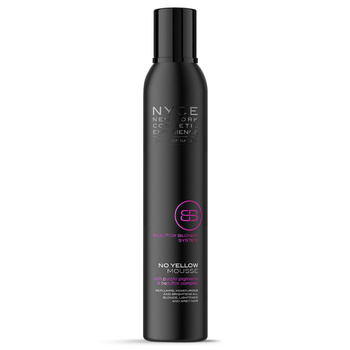 NYCE No Yellow Mousse, Pianka Neutralizująca Ciepłe Tony, 300ml