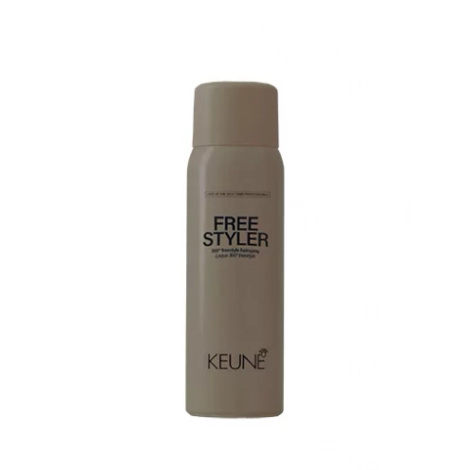 Keune Style Freestyler Hair Spray, Lakier, Trwałe Utrzymanie, Kontrola Puszenia i Naturalny Połysk, 75ml