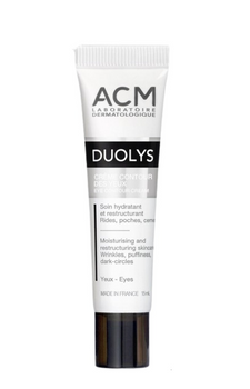 ACM Laboratories Duolys Eye Contour Cream, Kojący i Oczyszczający Krem Pod Oczy, Wygładzający Kontury, 15ml