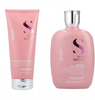 Alfaparf Semi Di Lino Moisture Nutritive Zestaw Nawilżający do Włosów Suchych Szampon 250ml Odżywka 200ml