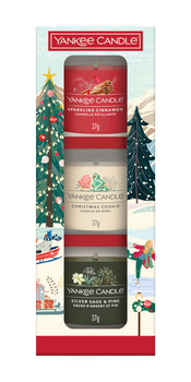 Yankee Candle Apres Ski - Christmas Classic, Zestaw Świąteczny, Prezentowy 3 Świece Mini