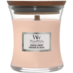 Woodwick Coastal Sunset Świeca Zapachowa z Drewnianym Knotem, 275g