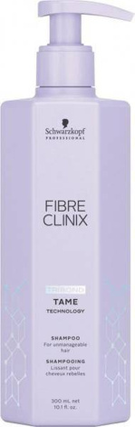 Schwarzkopf Fibre Clinix Tame Shampoo - Szampon Wygładzający, 300ml